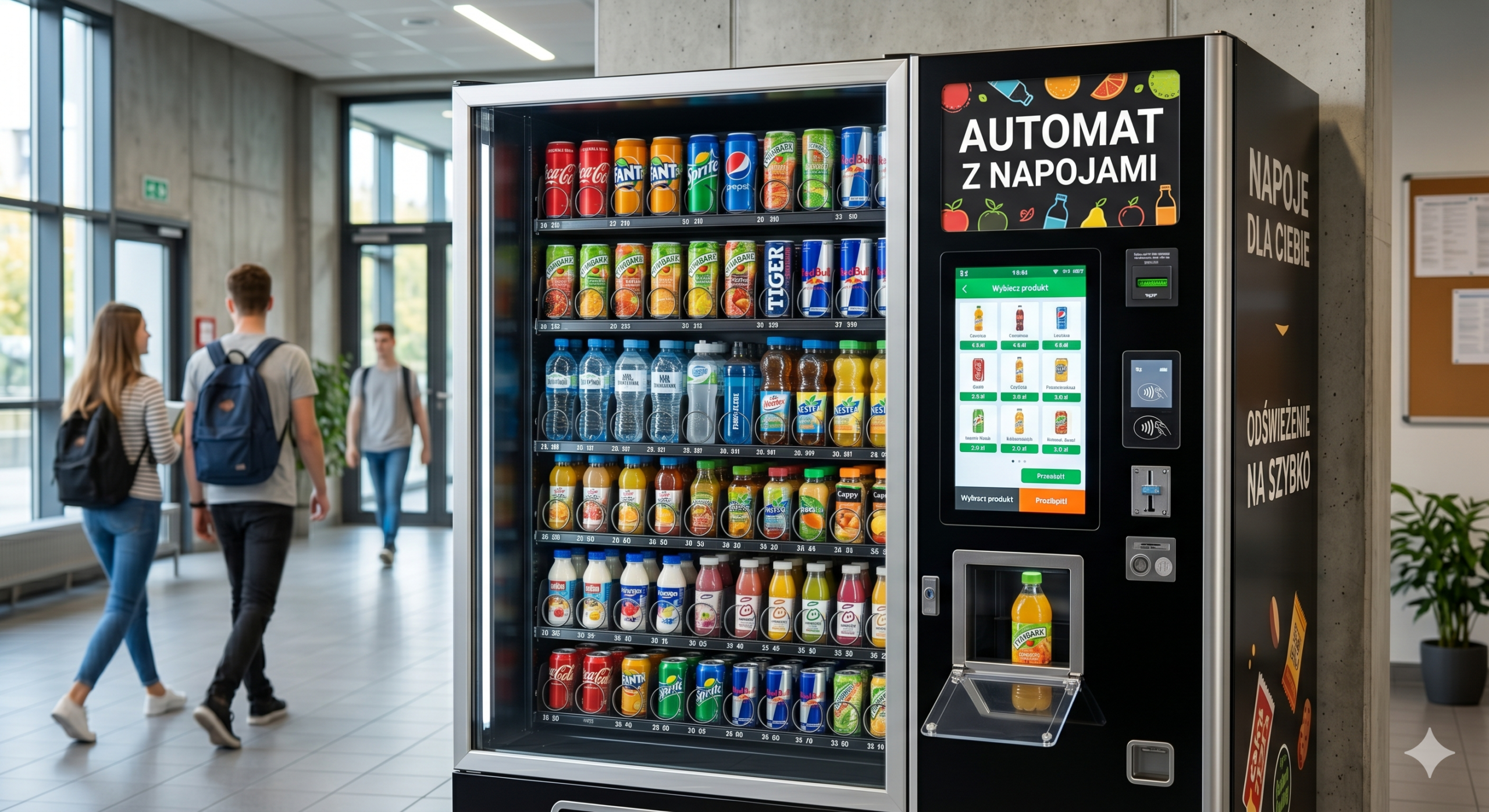Automatyzacja gastronomii w firmie: Komfort pracownika na pierwszym miejscu