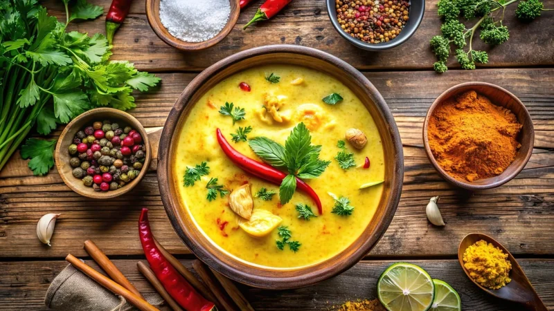Cosmoveda Ajuwerdyjska Pikantna Przyprawa Curry Masala Organiczna 80G