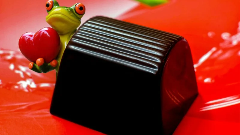 Hariboherzbeben Pianki Cukrowe Serca Wiśniowe 175