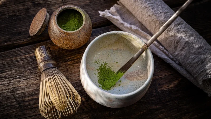 Herbata Zielona Matcha W Proszku Codzienna Bio 30G Moya Herbaty Zielone Ma