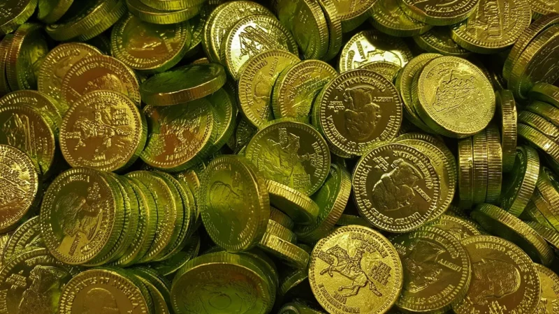 Johny Bee Euro Coins’40 Monety czekoladowe 185szt