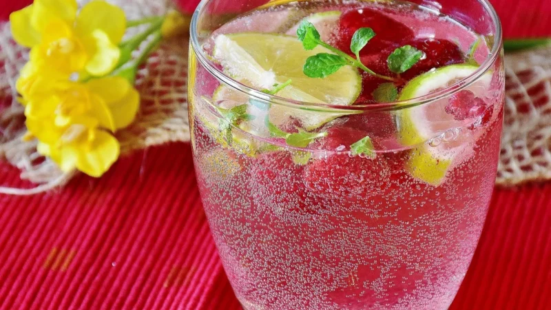 Lumarko Woda Gazowana O Smaku Mięty Bio 700 ML(Szkło) !