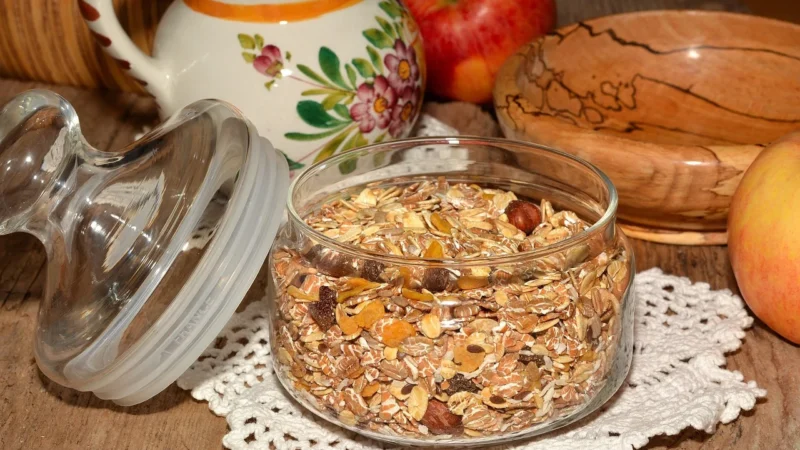 Mąka Owsiana Bio Bezglutenowa 500G Pięć Przemian