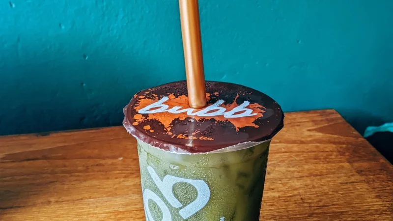 Molecula Syrop Do Bubble Tea 0.5L Koncentrat Zielone Jabłko