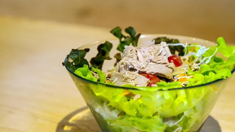 PAN DO MAR Sałatka warzywna z tuńczykiem BIO 250g