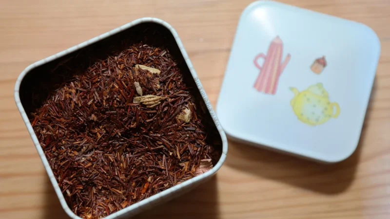 Rooibos Zachód słońca (Pakowanie ozdobne, Torebka transparentna 50g)