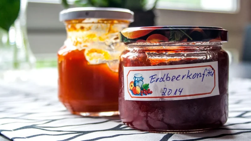 Sad Danków Konfitura Truskawkowa Niskosłodzona Bio 270G