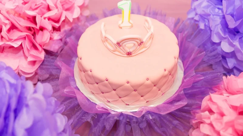 Topper dekoracja tort Roczek Imię