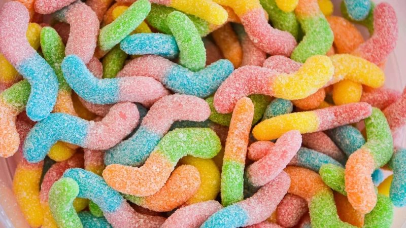 Żelki Dżdżownice Cymes 400g
